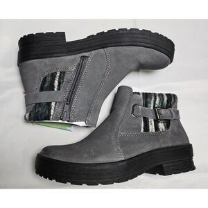 Earth Origins Tate Suede Ankle Boots Water Repellent Aztec Sweater Women's‎ 5
